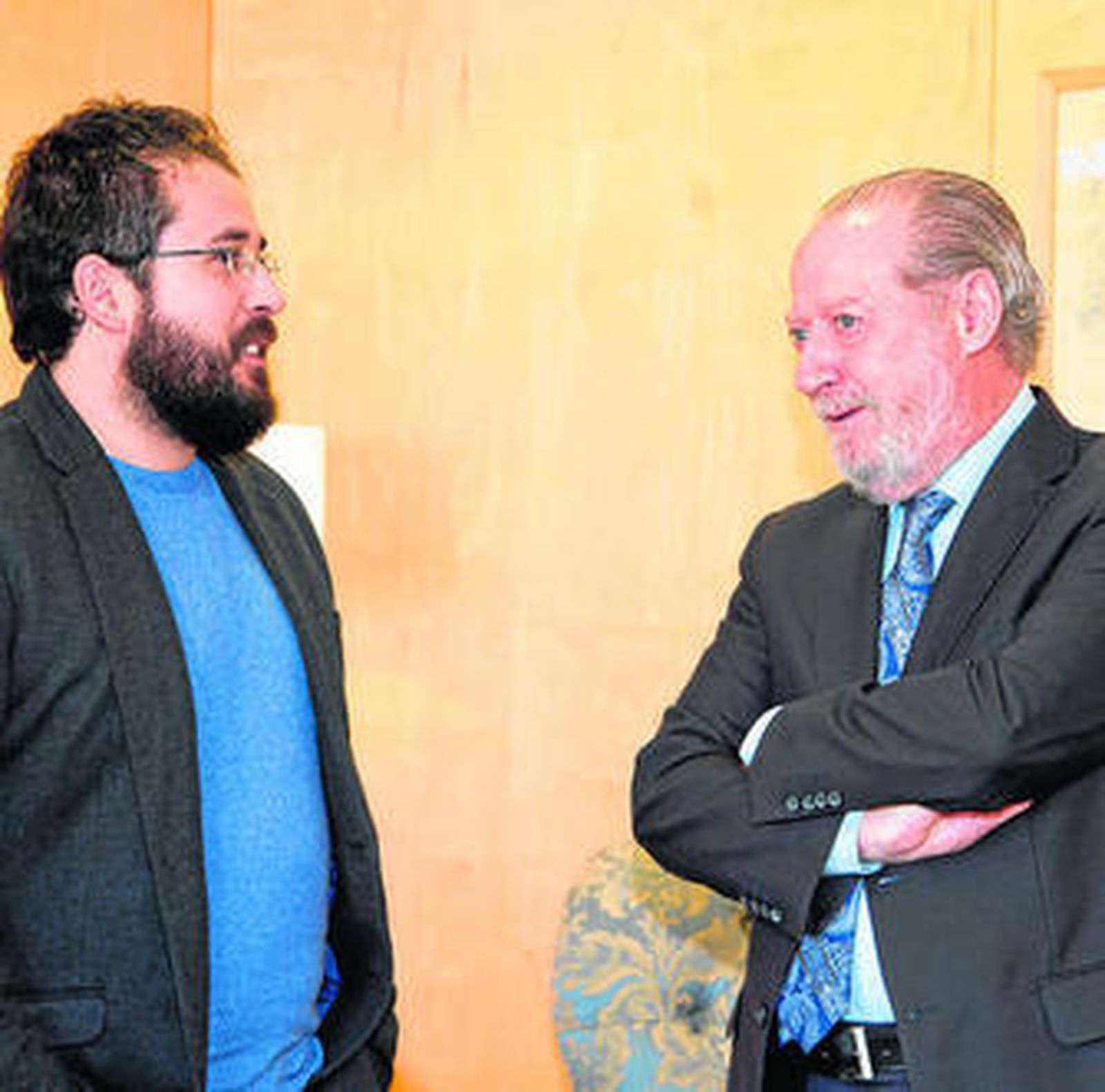 El presidente de la Diputación recibe al nuevo alcalde de Gilena