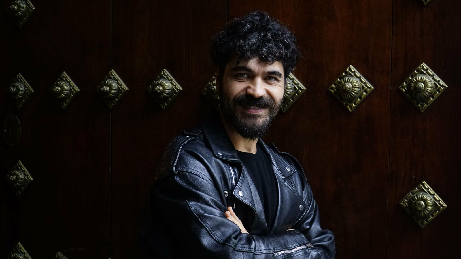 El guitarrista, momentos antes de presentar su espectáculo en Cajasol.