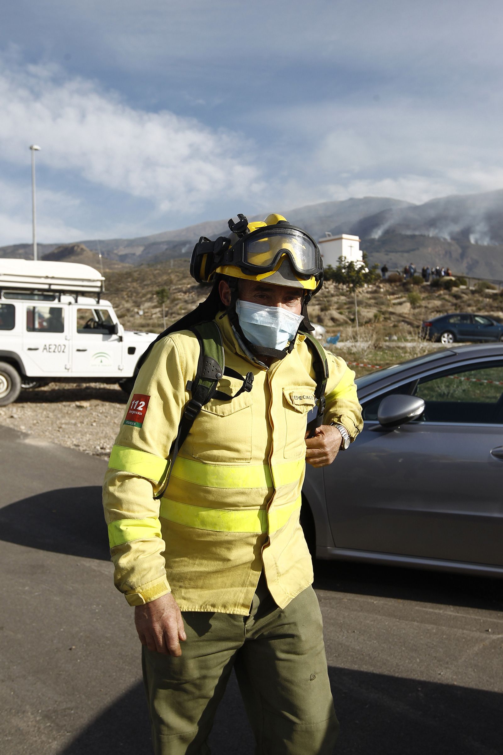 Fotogalería incendio forestal de Castala, Berja y Dalías.