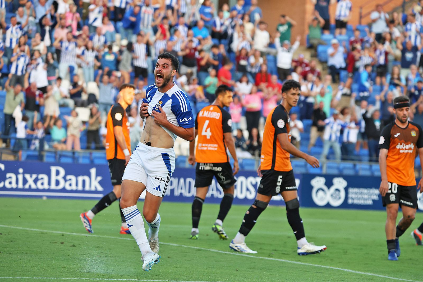 Las imágenes del Recreativo de Huelva - Fuenlabrada