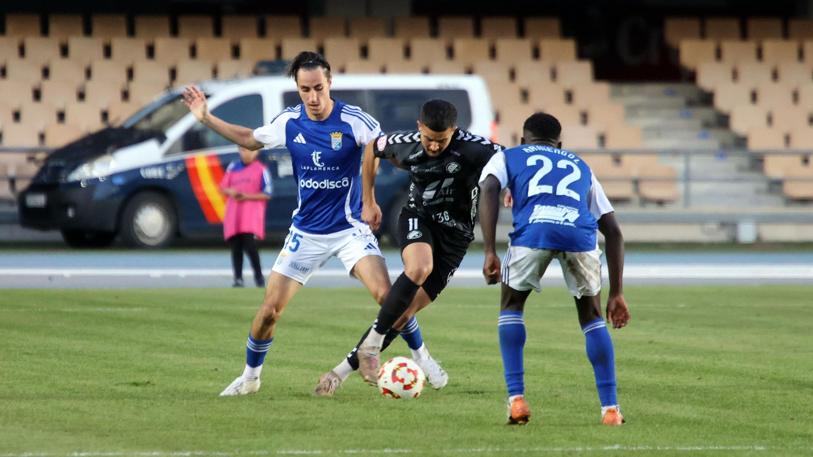 Imágenes del derbi entre Xerez CD y Xerez DFC en Chapín