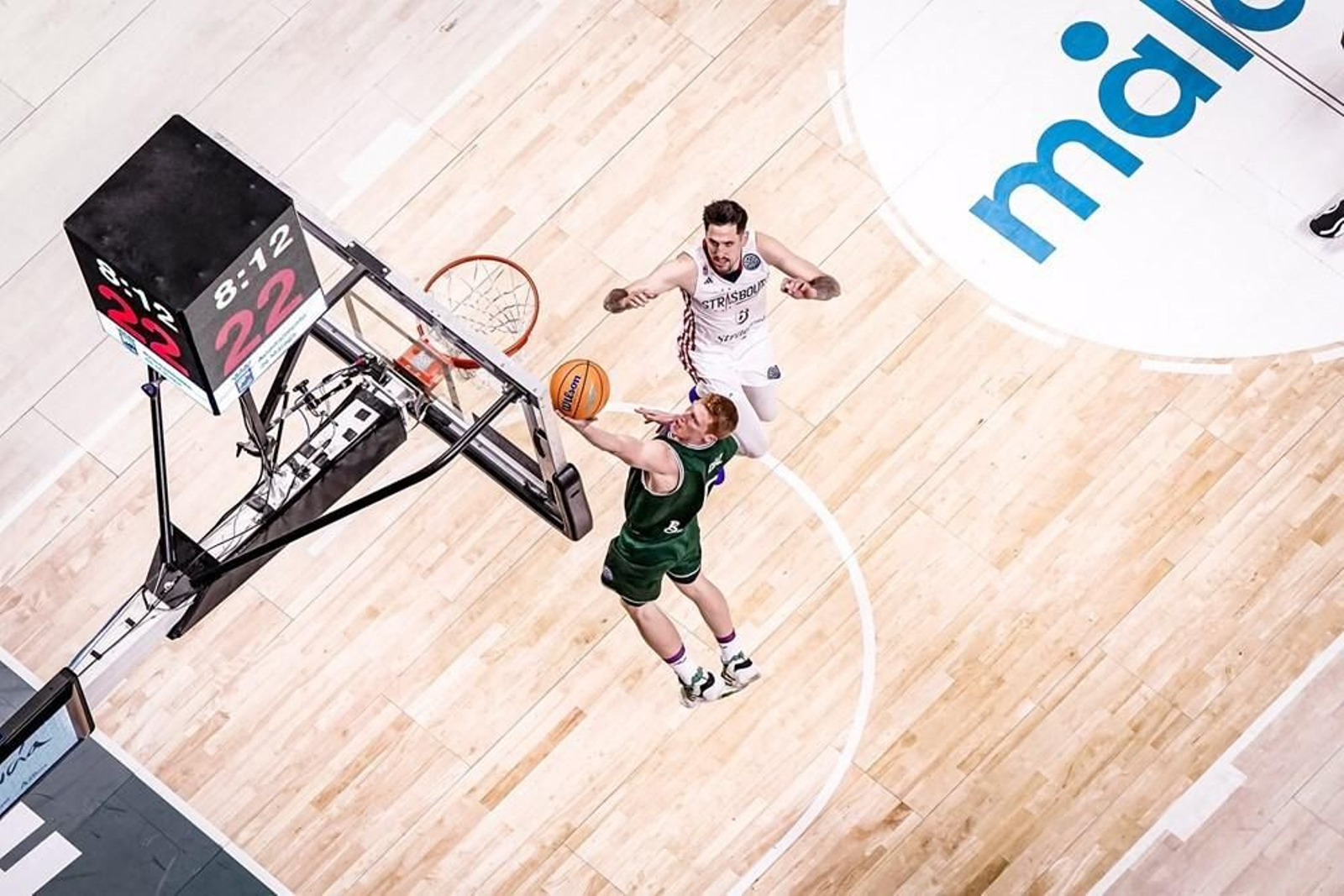 El Unicaja - Strasbourg, en fotos