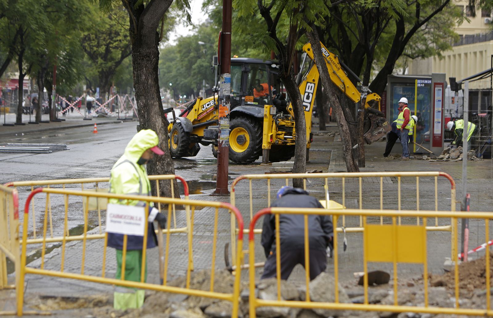 Obras en S.Fco Javier, Torneo y Ronda Histórica