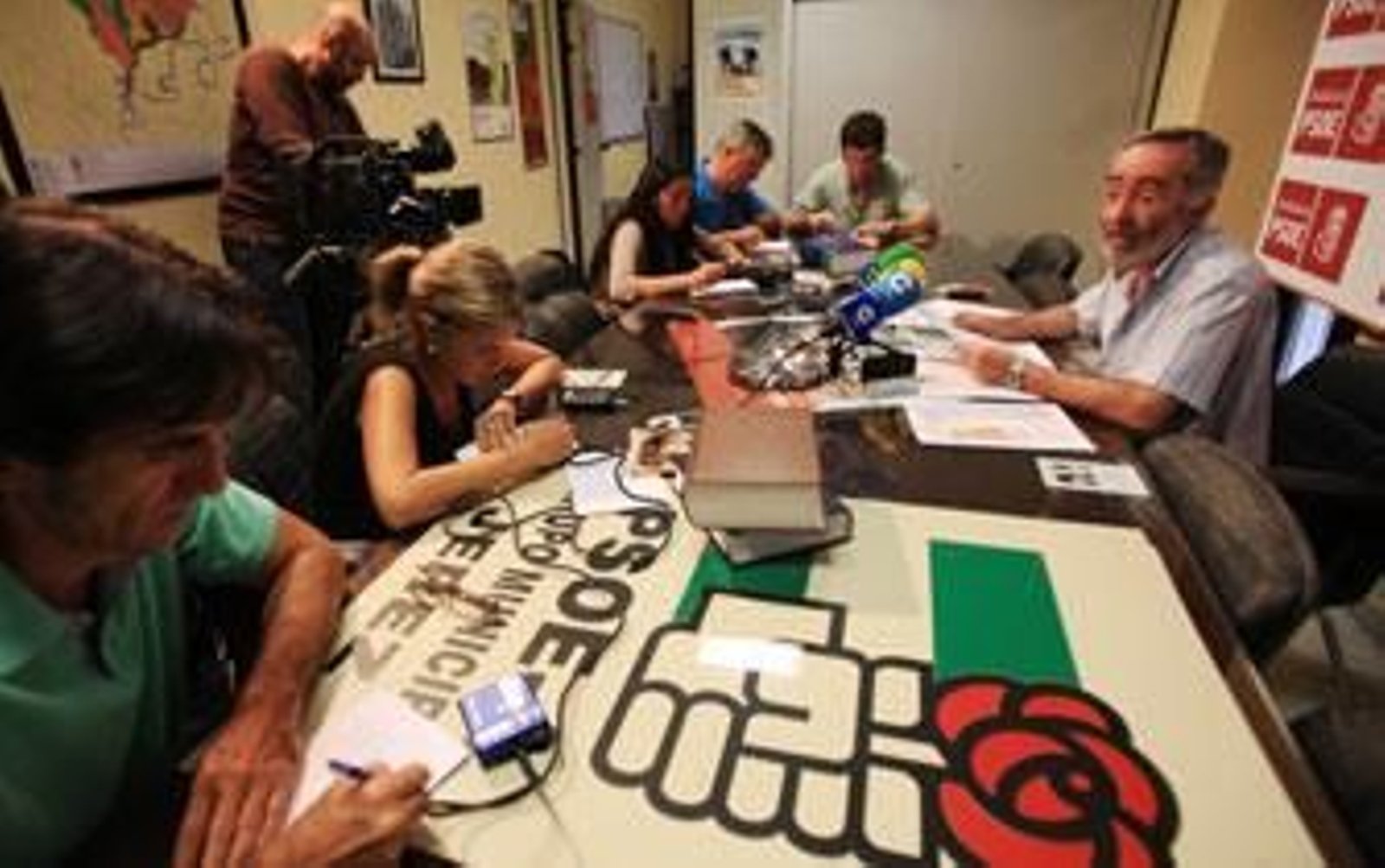 "La mentira del ERE", según el PSOE