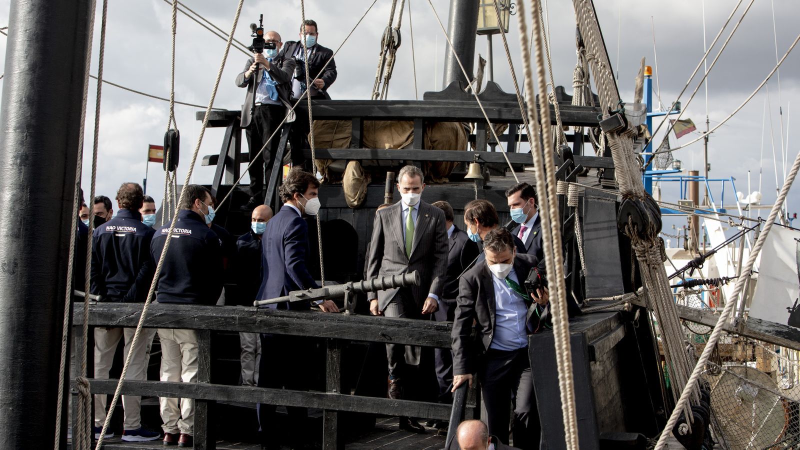 La visita del Rey Felipe VI a Sanlúcar, en imágenes