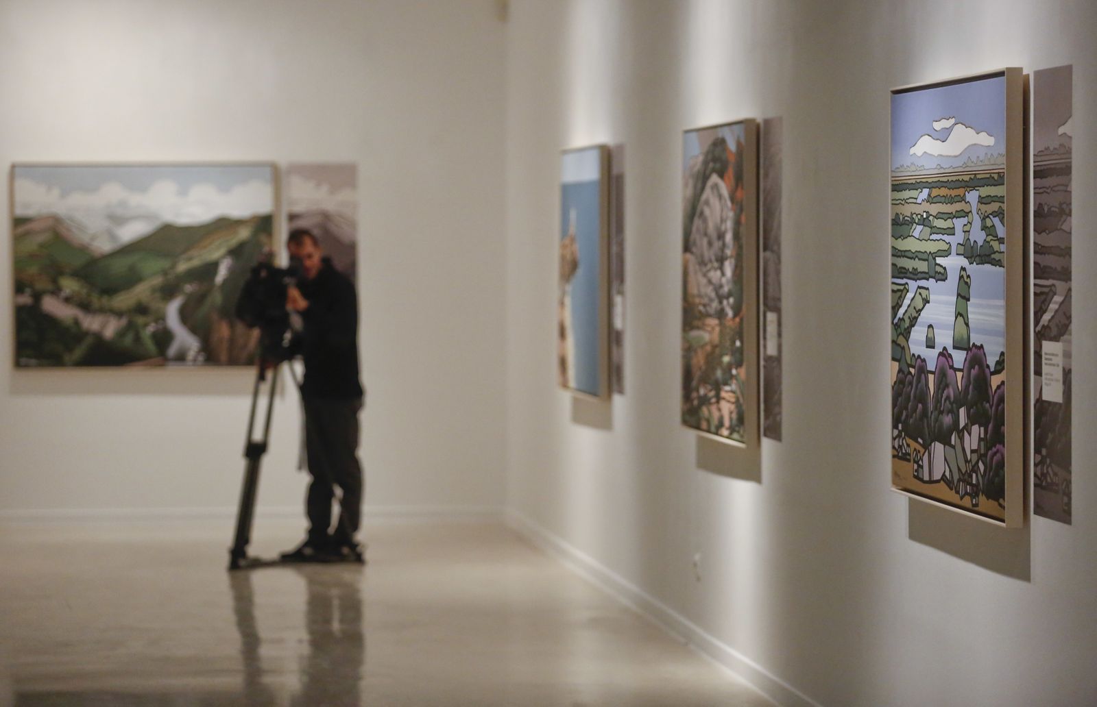 'Paisajes andaluces', exposición de Eugenio Chicano en el MUPAM