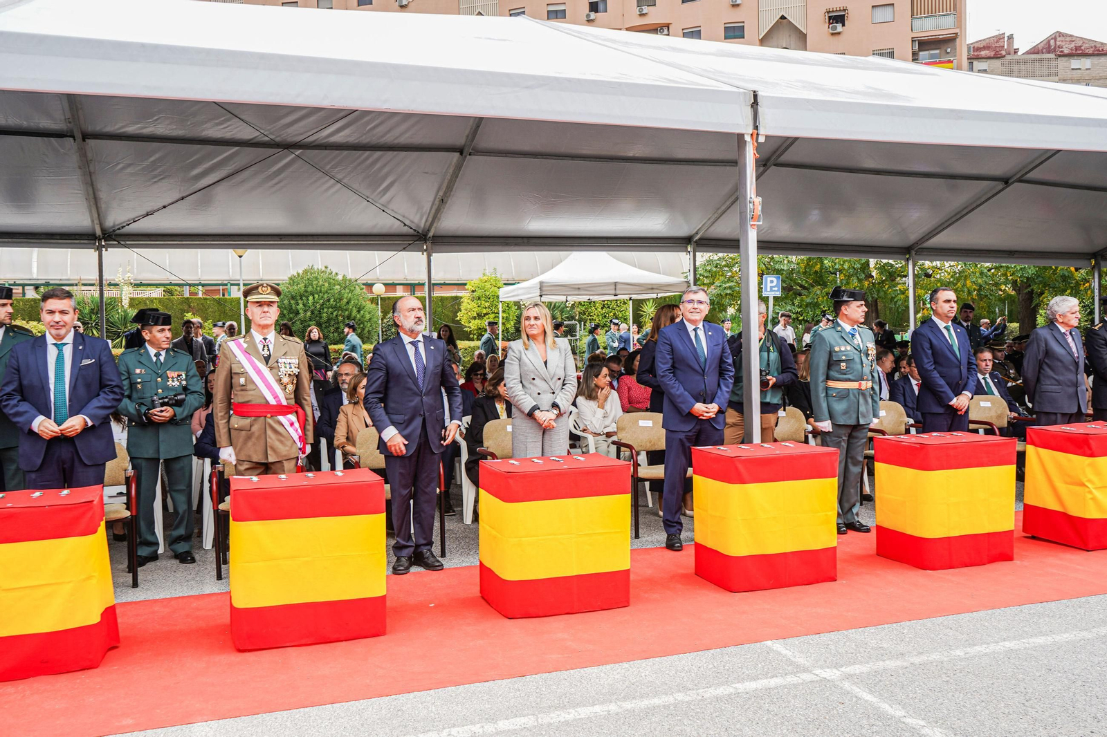 Así fueron los actos en honor a la patrona de la Guardia Civil en Granada