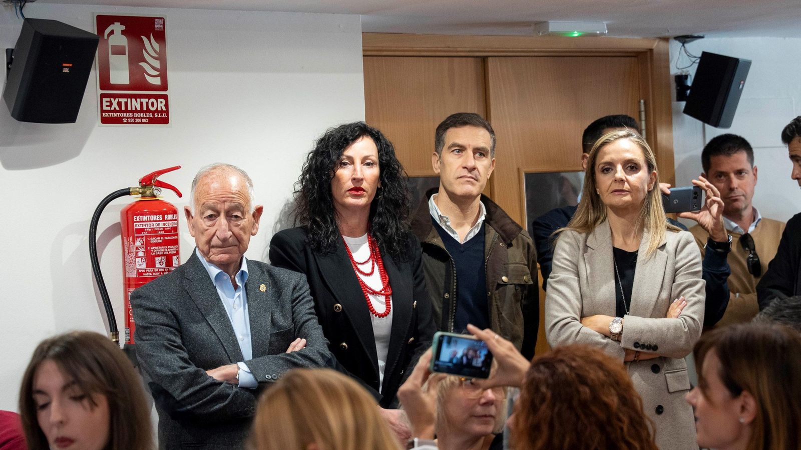Gabriel Amat, María del Mar Vázquez, Miguel Ángel Castellón y Maribel Sánchez.