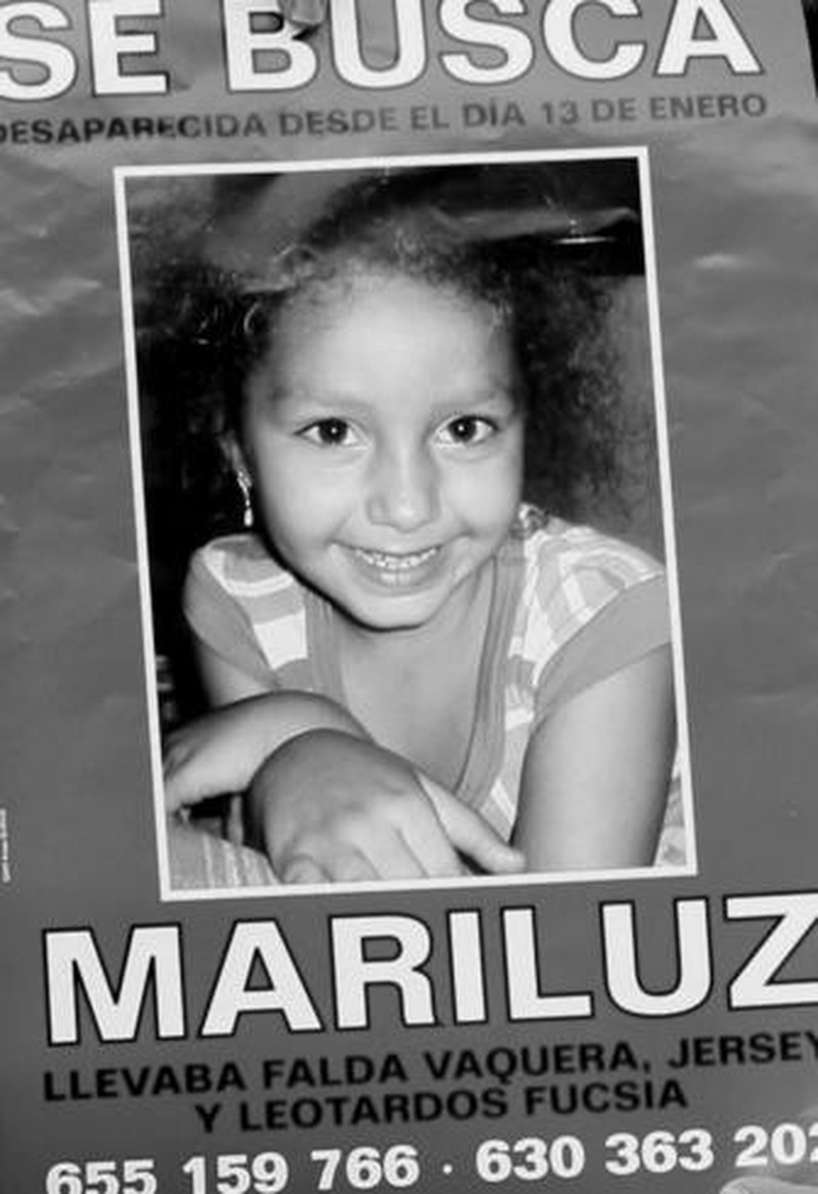 Hoy se cumplen dos semanas de la desaparición de la pequeña Mari Luz.