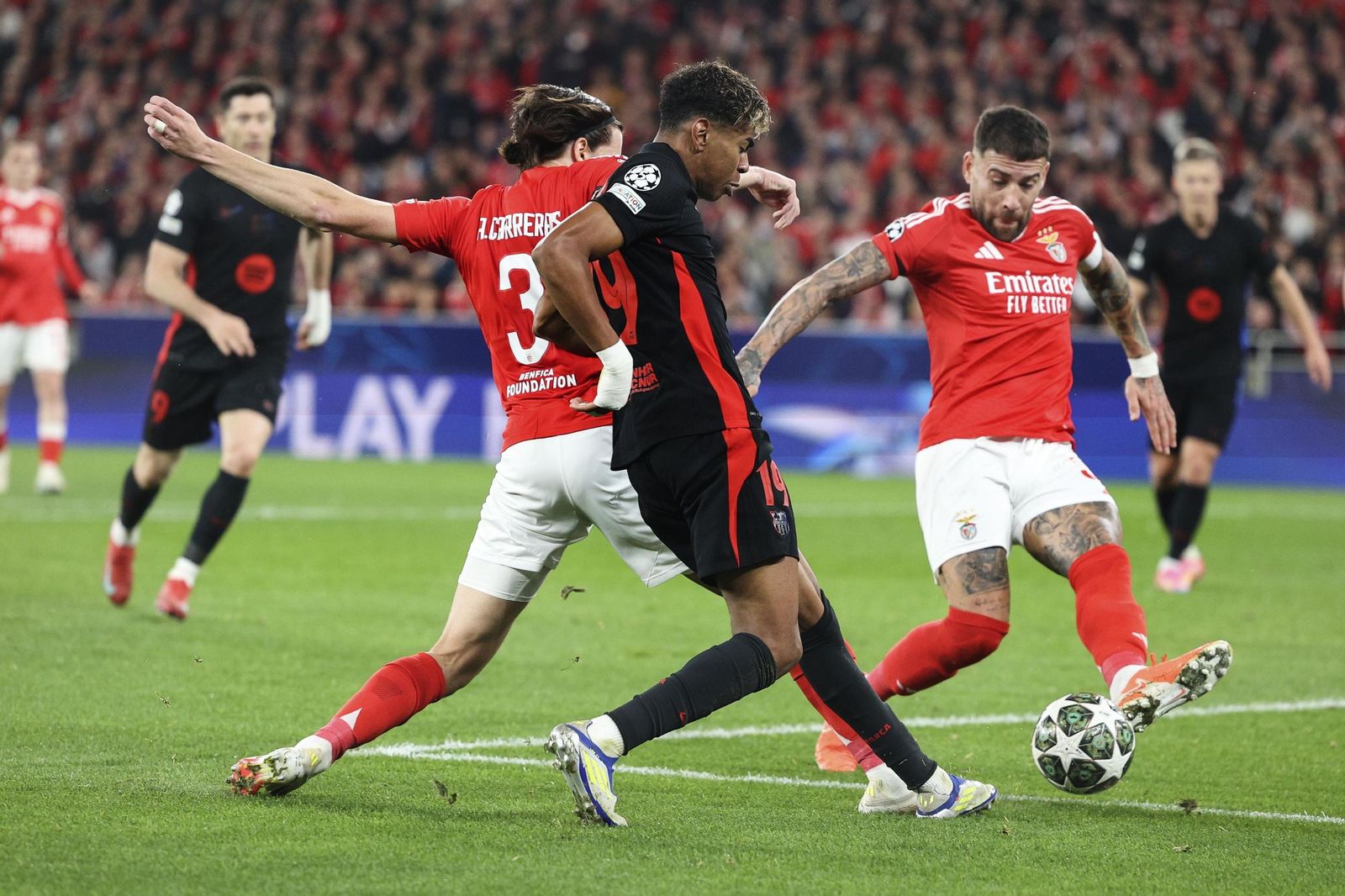 Las fotos del Benfica - Barcelona