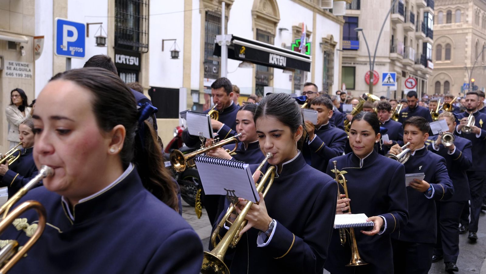 La Borriquita en la Semana Santa de Almería 2025, en imágenes