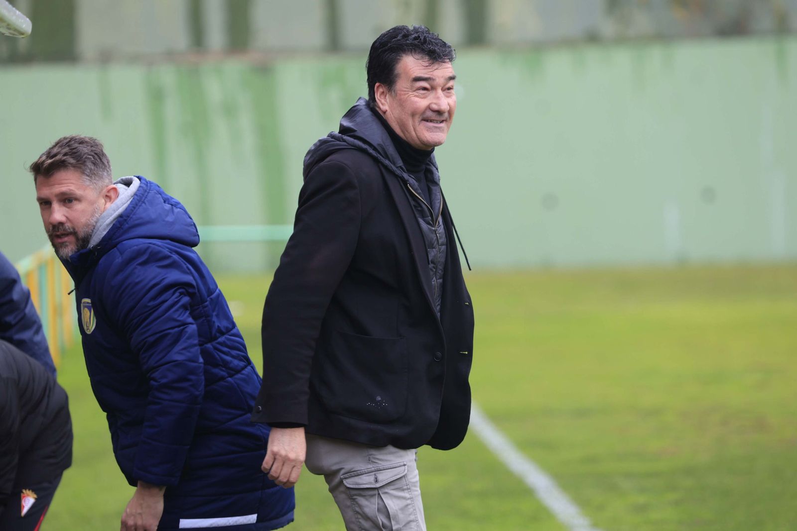 Las fotos de la visita del Egabrense de Rafa Escobar a la Unión Deportiva Los Barrios