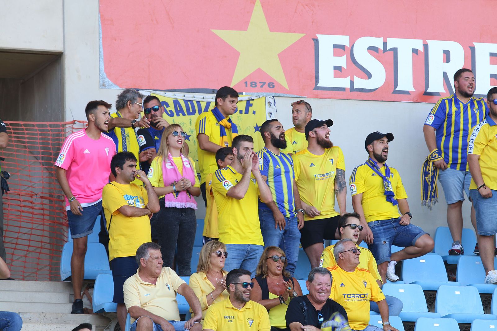 Las imágenes del UD ALMERÍA-CÁDIZ CF