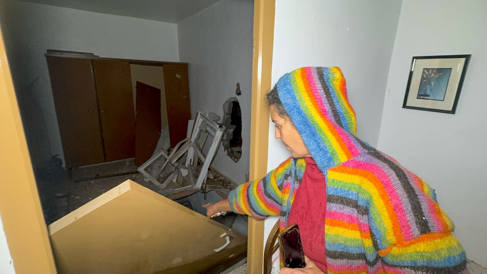 Las imágenes de Lújar tras el desprendimiento