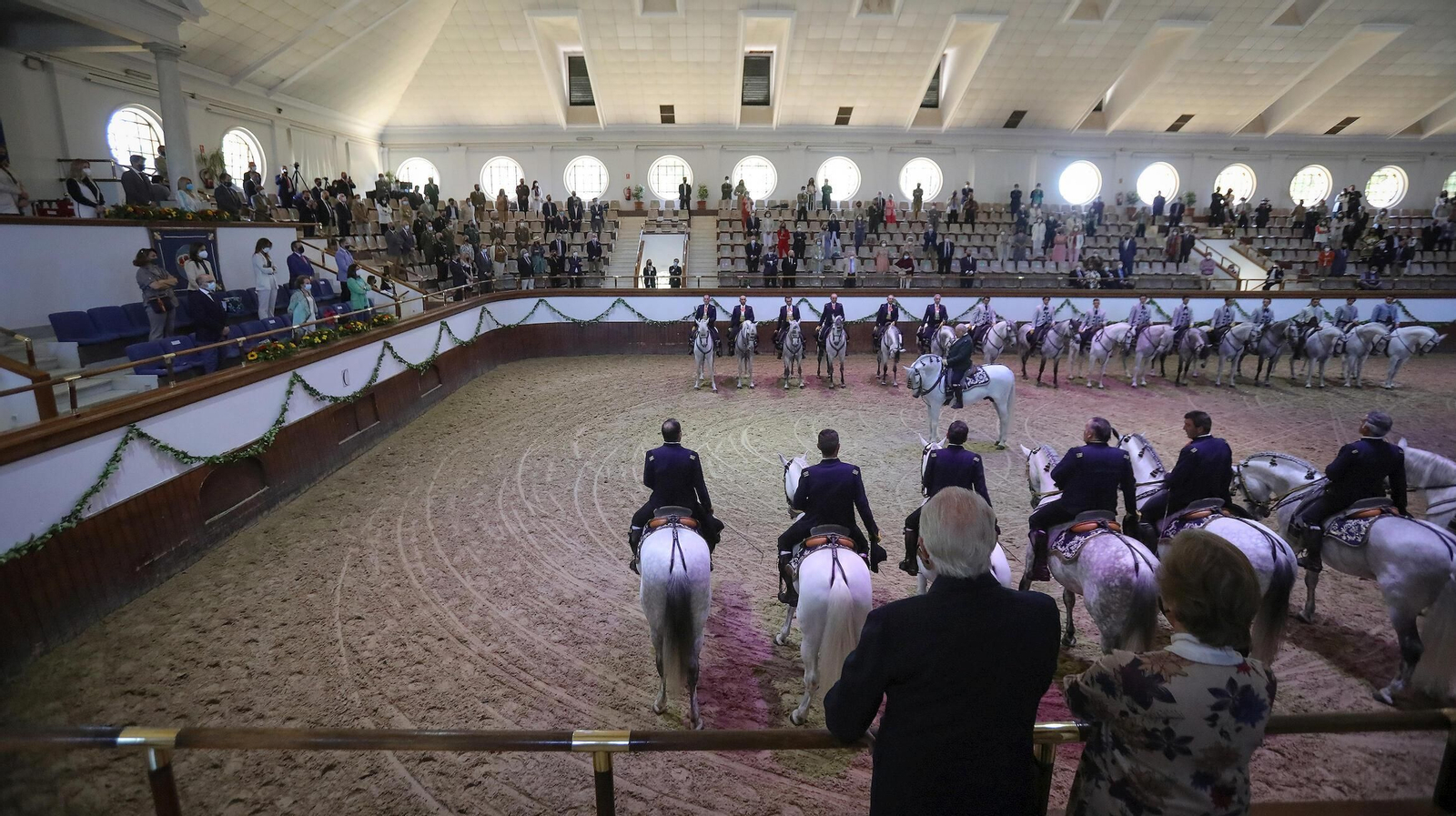 Así fue el homenaje a Álvaro Domecq en la Real Escuela Andaluza del Arte Ecuestre en Jerez