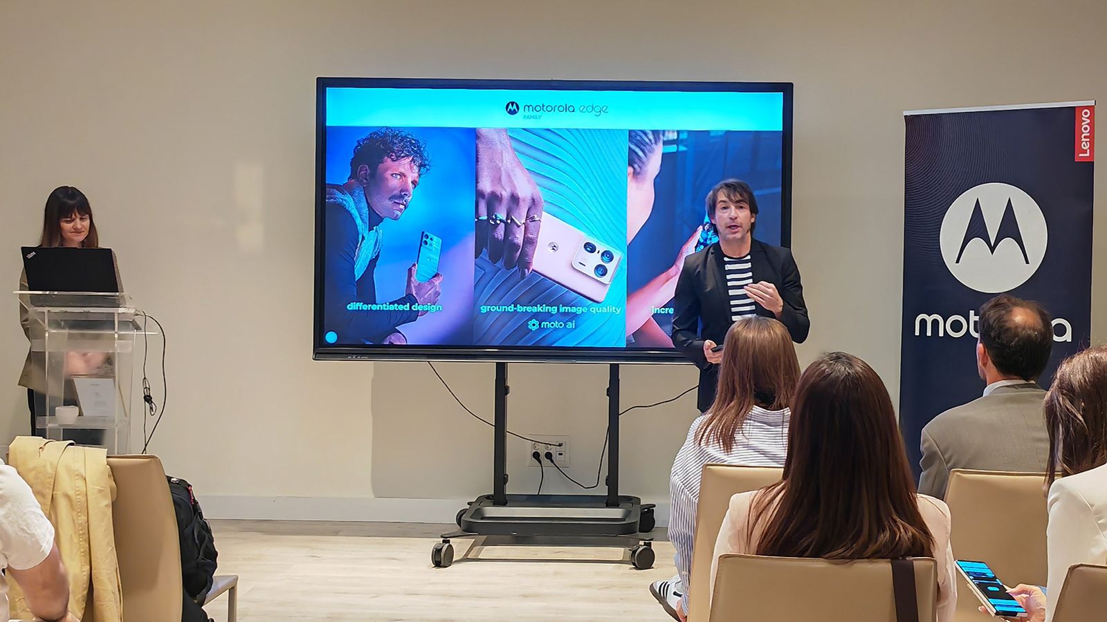 Presentación de Motorola en Sevilla