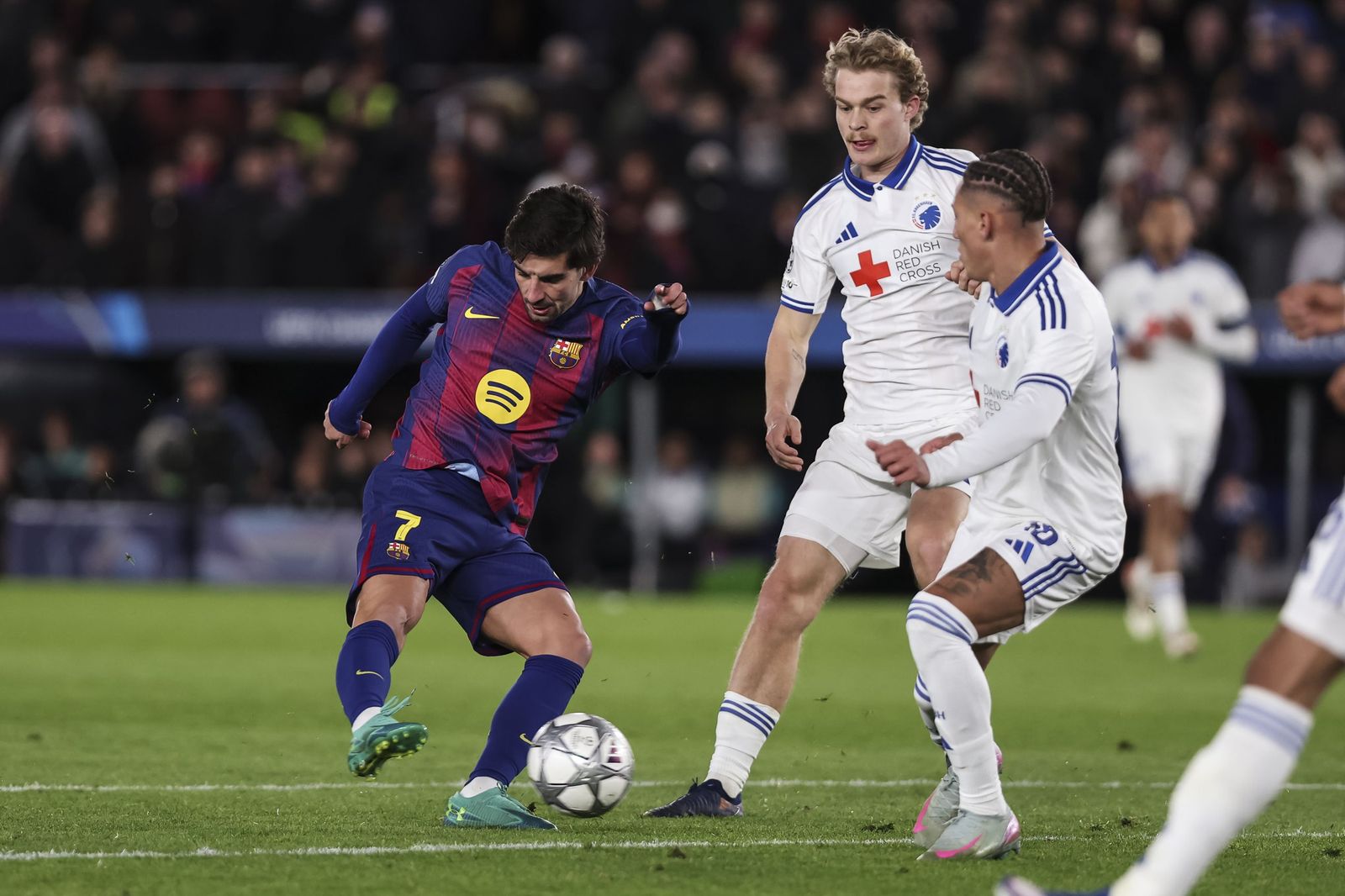 Las fotos del Barcelona-Copenhague