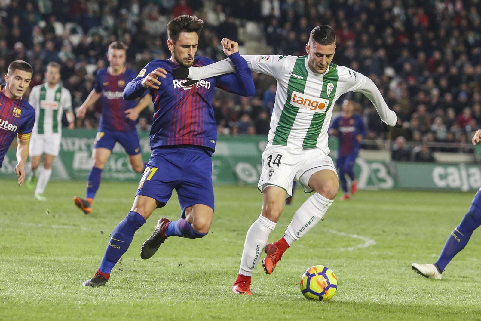 El Córdoba CF-Barcelona B, en imágenes