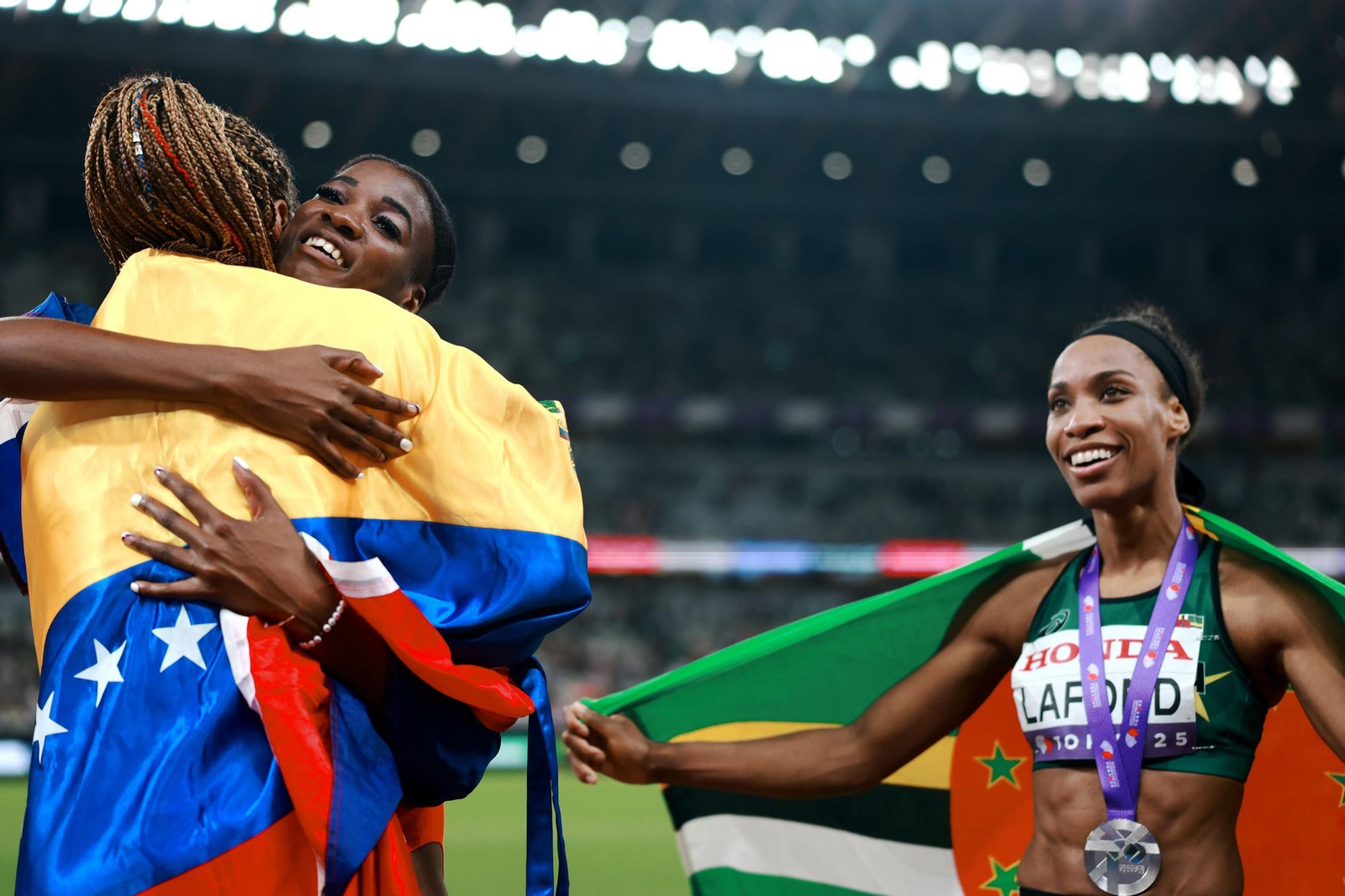 Las fotos del prometedor triunfo de Attaoui y del resto de la jornada del Mundial de Atletismo
