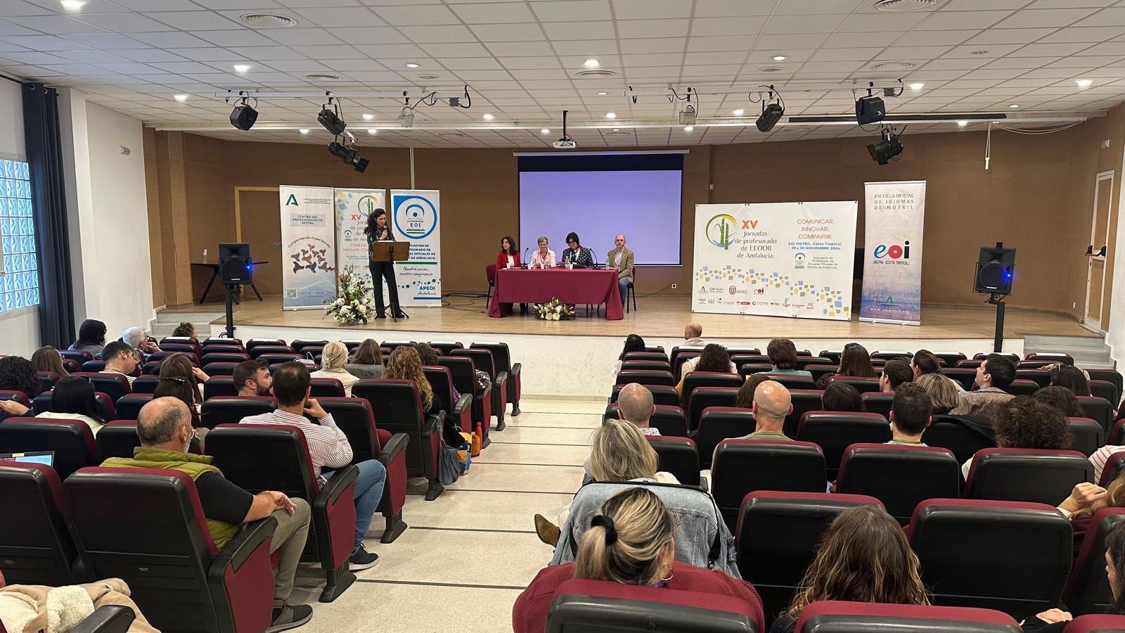 Las XV Jornadas de Escuelas Oficiales de Idiomas de Andalucía en Motril