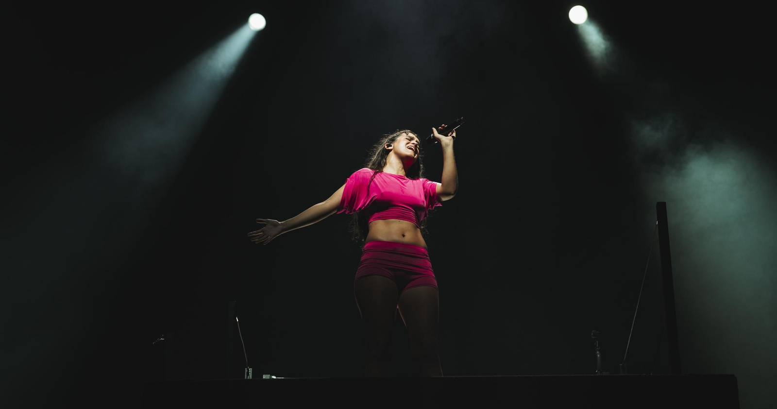 Amaia durante su actuación en Concert Music Festival 2025