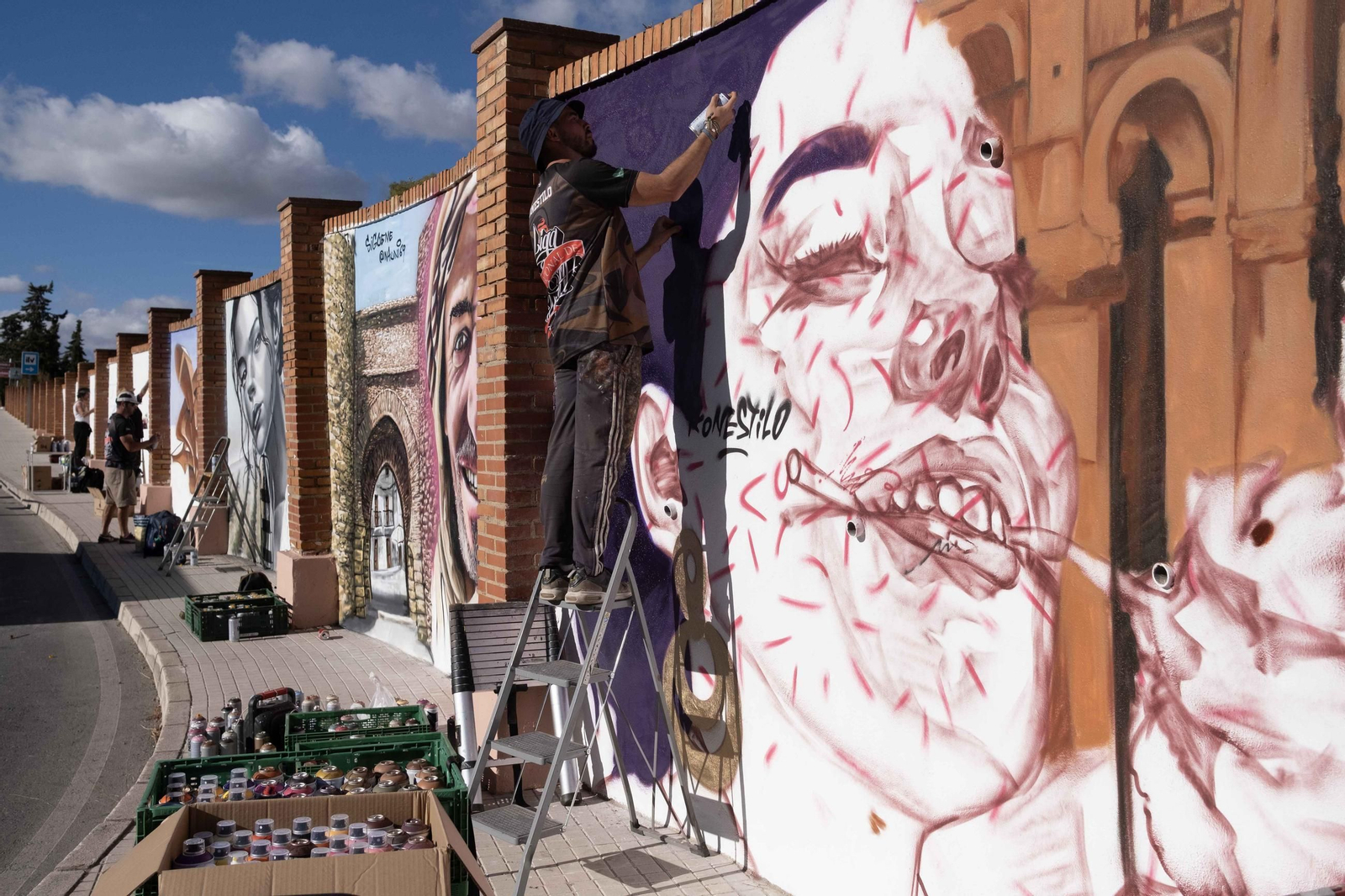 Ronda, capital del graffiti, en imágenes