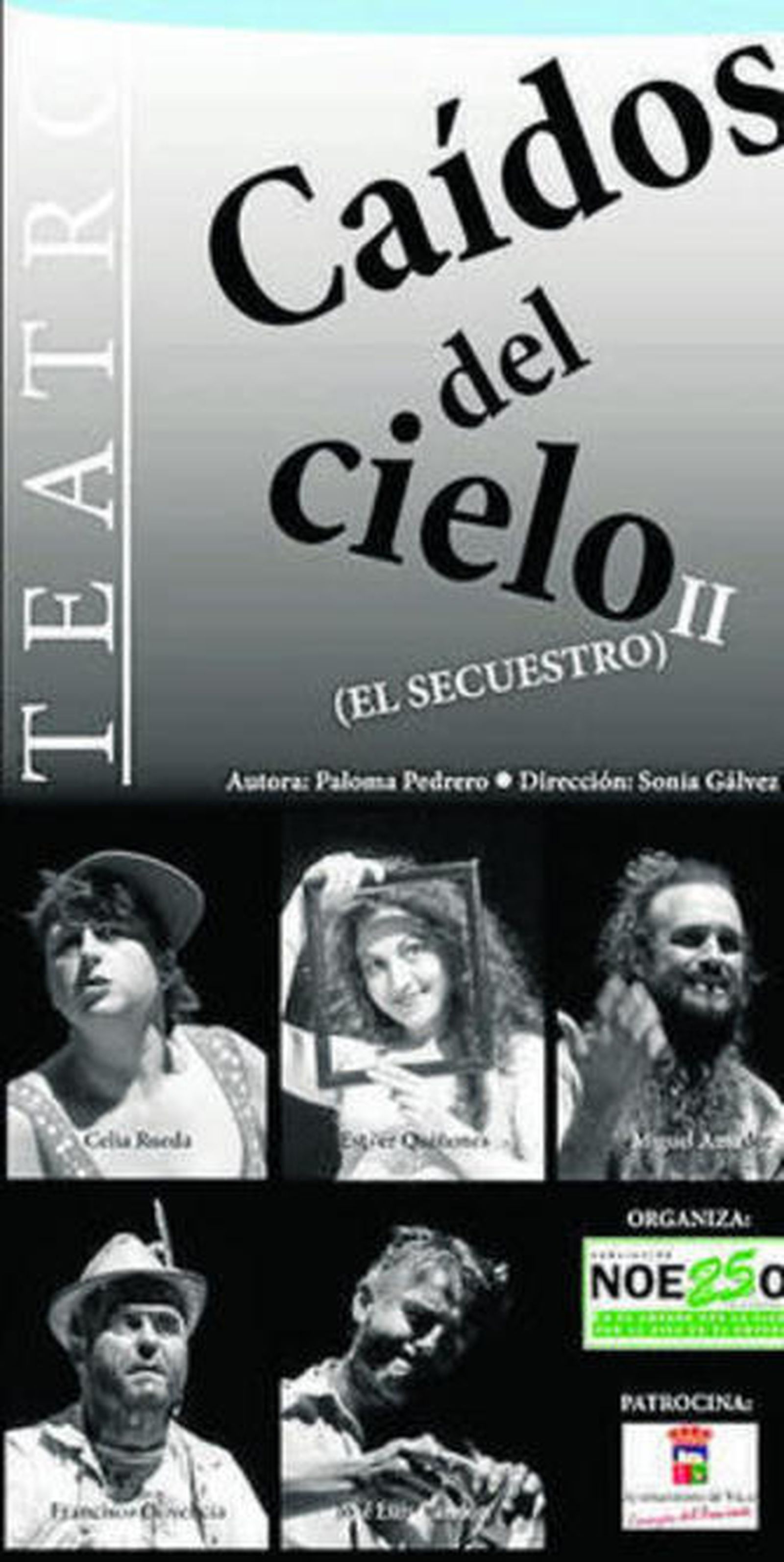 Cartel de la muestra teatral.