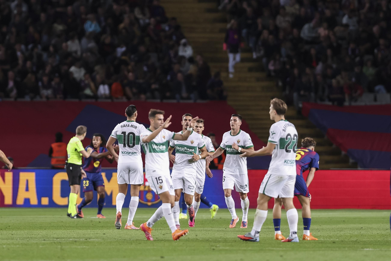 Las imágenes del Barcelona-Elche