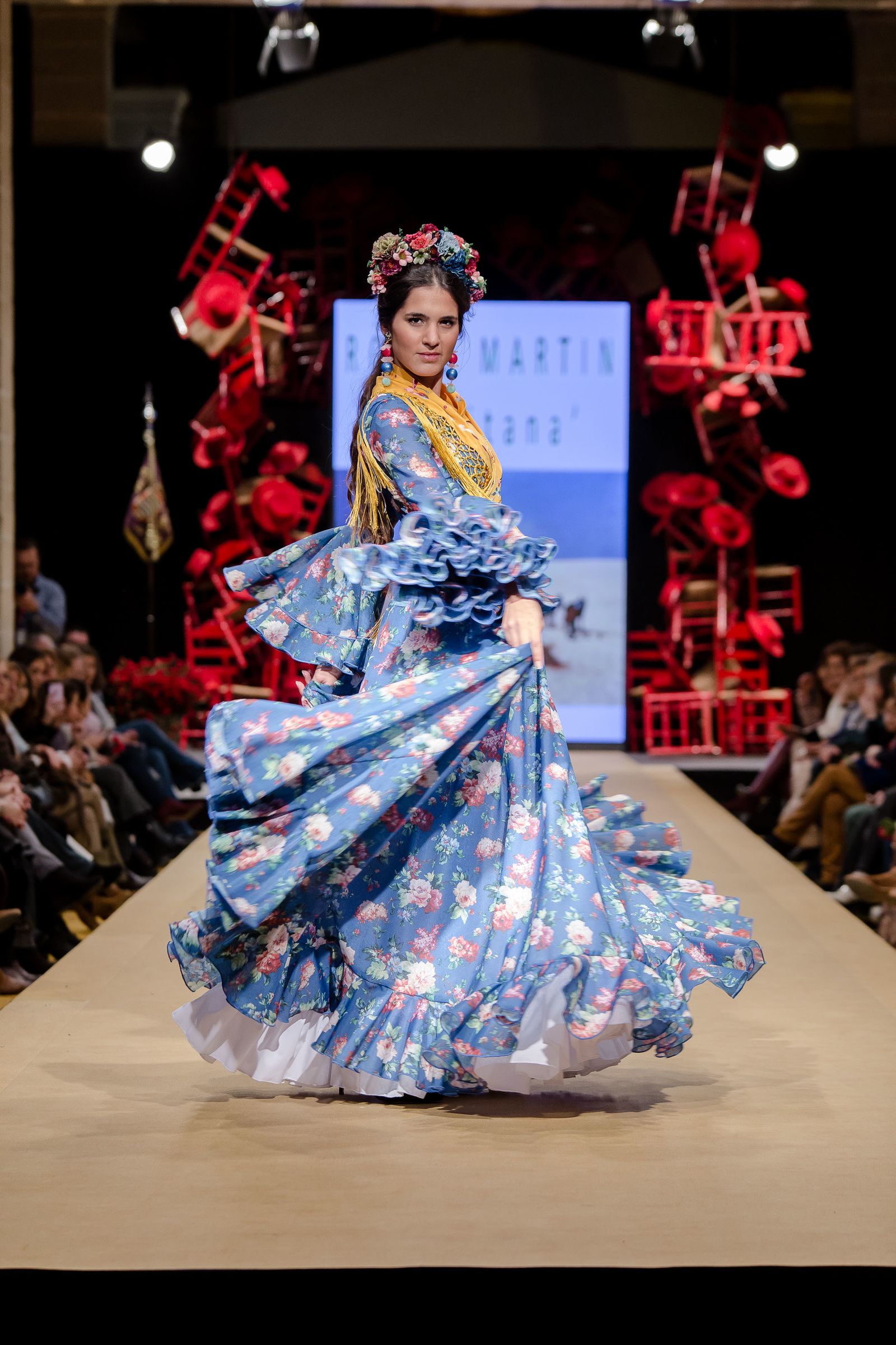 Pasarela Flamenca Jerez 2019: Real Hermandad del Rocío, el desfile benéfico en fotos