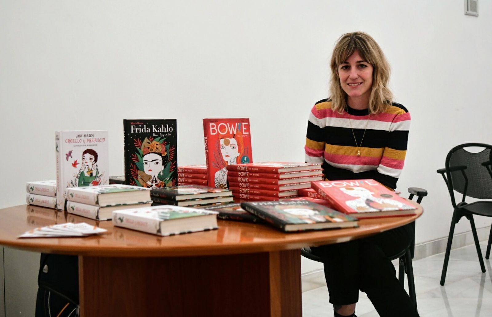 La ilustradora María Hesse impartirá uno de los talleres.