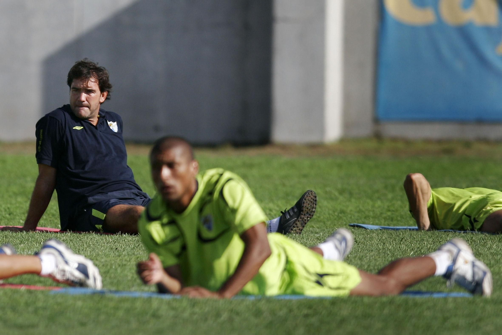 El paso de Marcos Alonso por el Málaga CF, en fotos