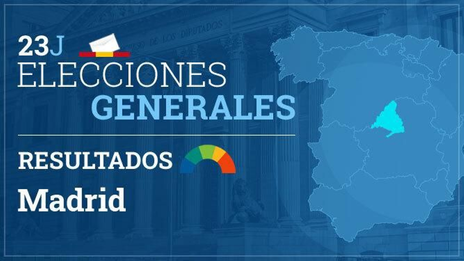 Resultados elecciones generales Madrid  2023