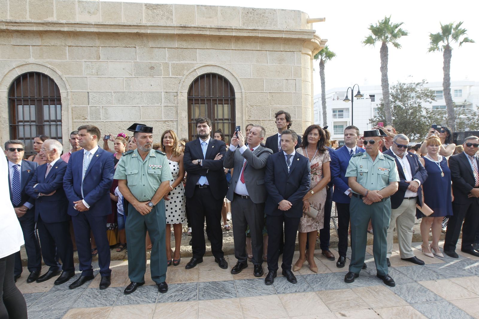 Fotogalería cucaña y procesión Fiestas Santa Ana Roquetas de Mar