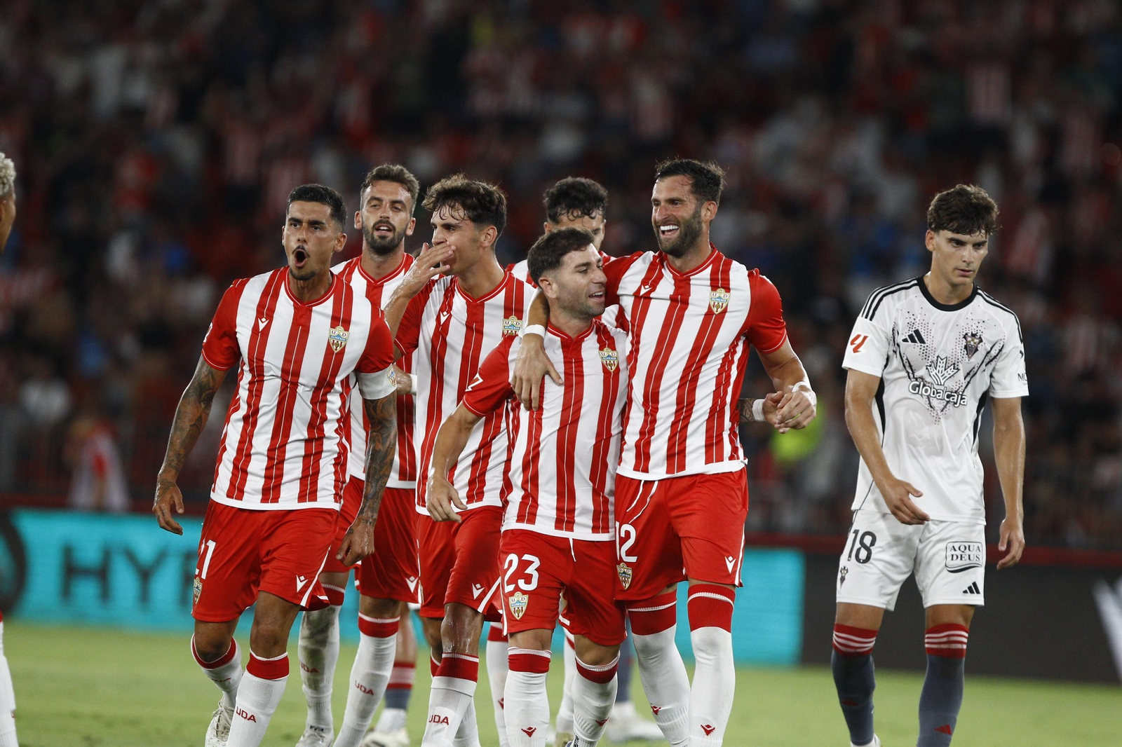 U.D. Almería-Albacete Balompié, en imágenes