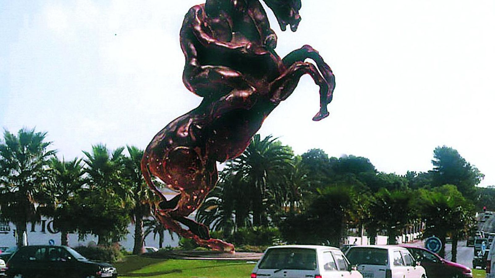 Otra imagen virtual de lo que iba a ser el monumento.