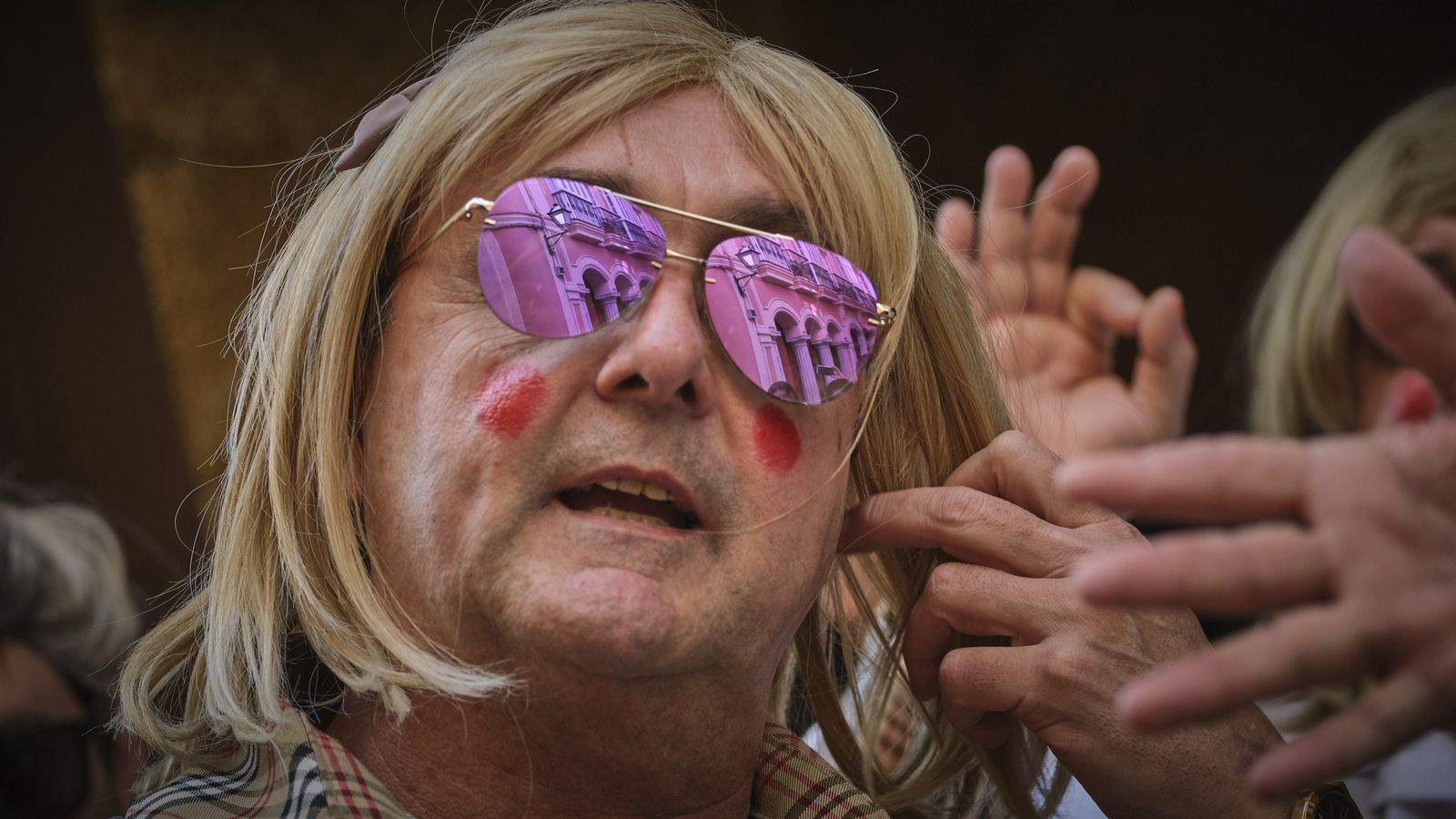 Las fotos del ambiente callejero durante el Carnaval Chiquito