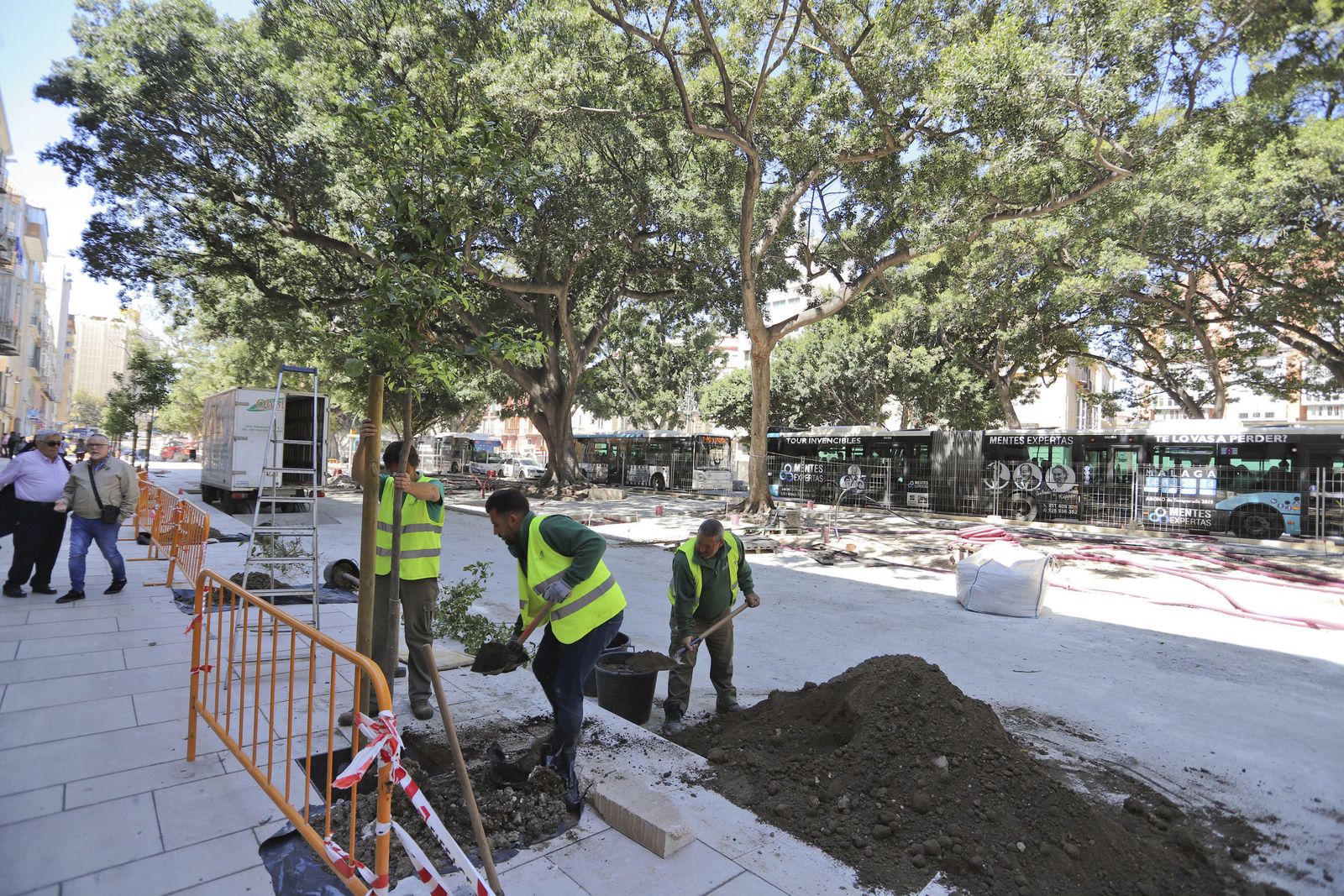 Las fotos de la recta final de las obras de la Alameda Principal