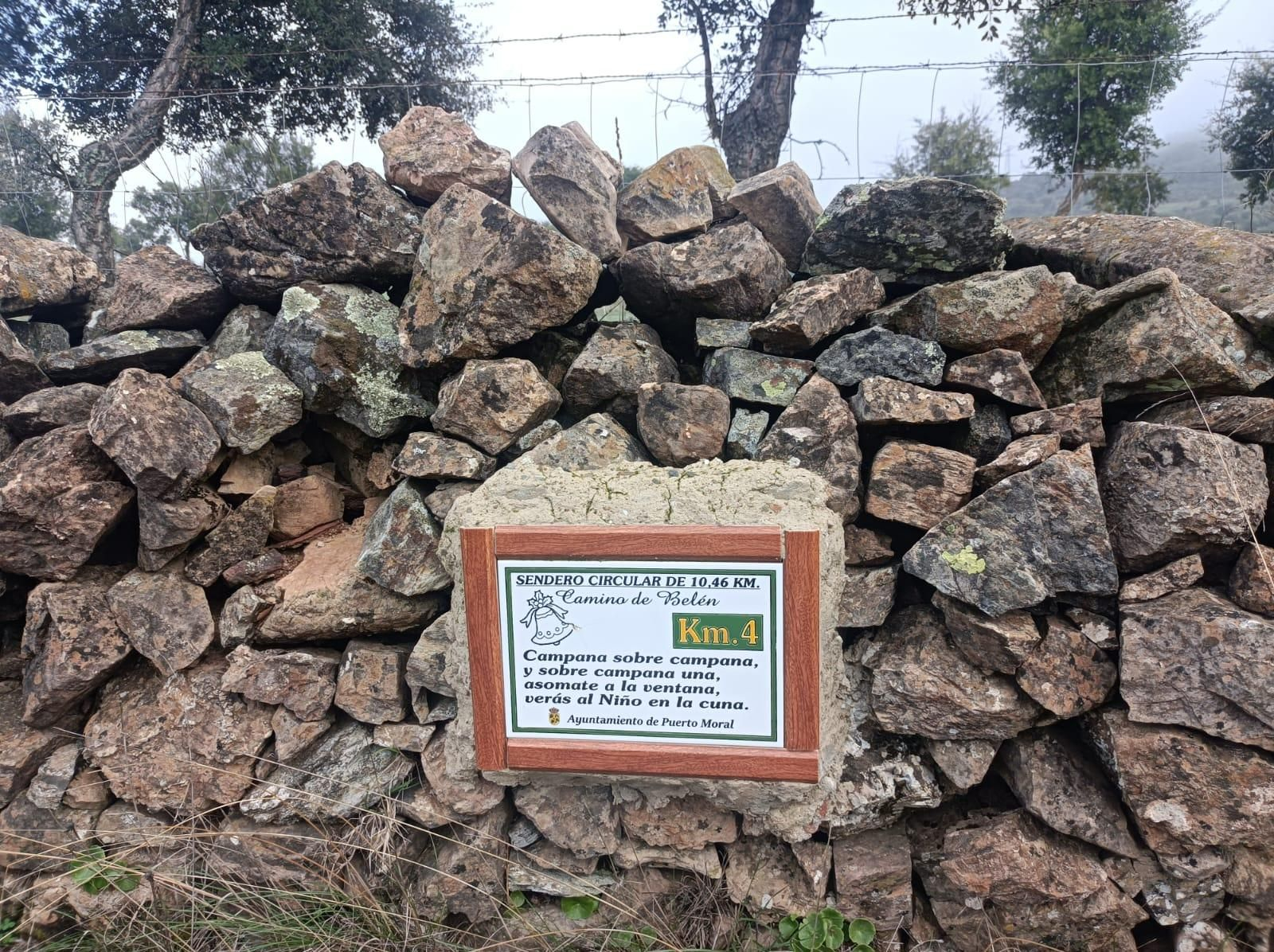 Azulejo del cuarto kilómetro.