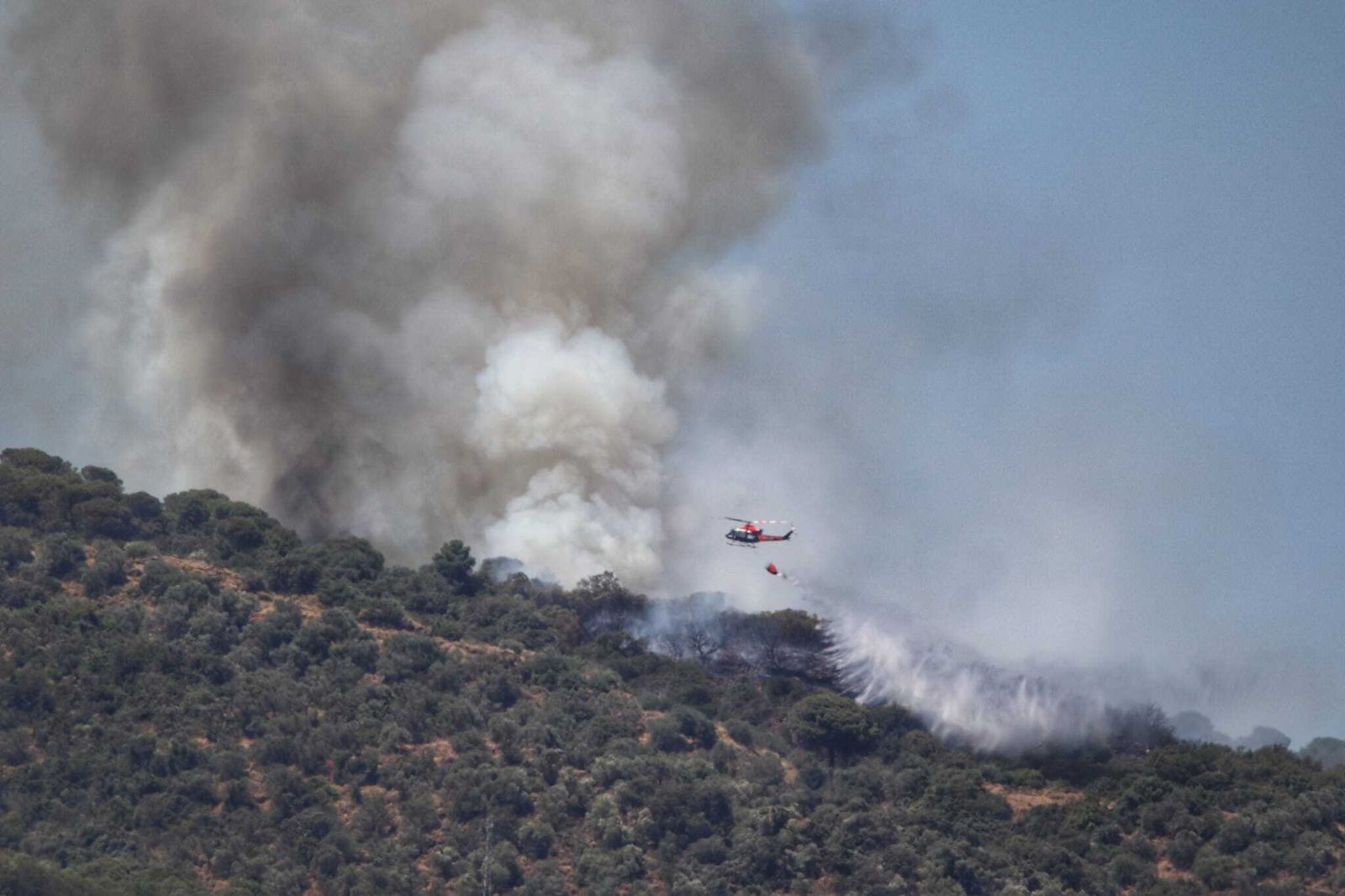 Incendio de la Sierra de Córdoba.