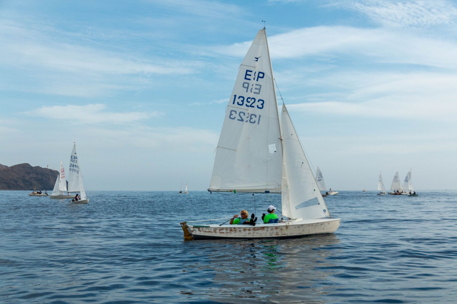 La Costa acoge el Campeonato de Europa Mixto de vela de la clase Snipe