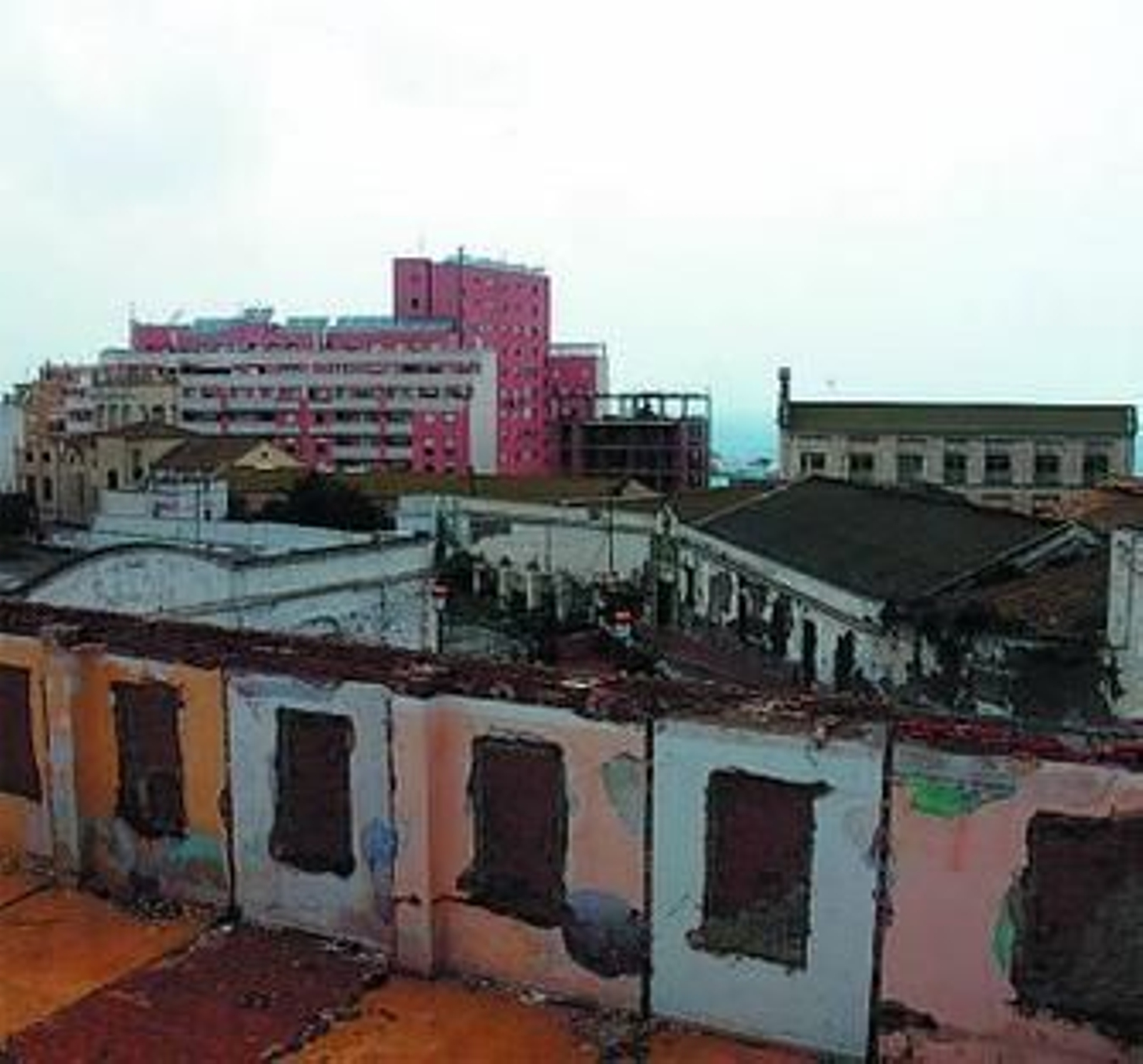 Imagen del acuartelamiento del Brull.