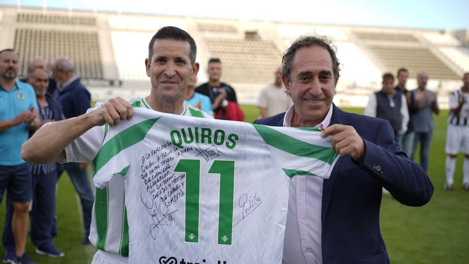 Las fotos del homenaje a Juan Manuel Quirós en La Línea