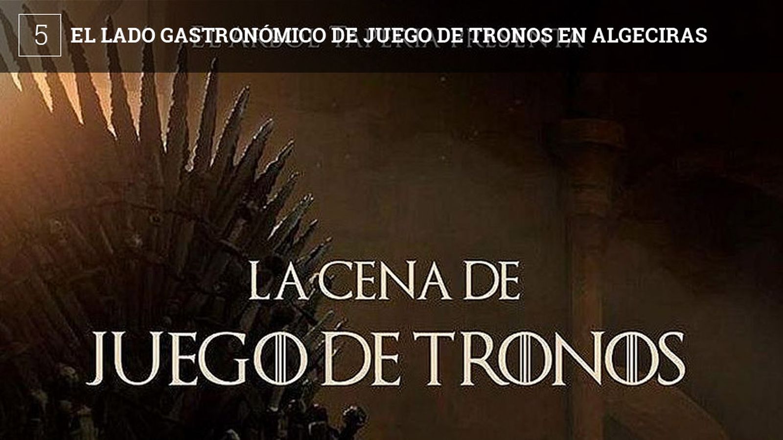 Por si nos está leyendo alguien que acabe de despertar de una criogenización larga: Juego de Tronos es la serie de HBO basada en la saga literaria Canción de Hielo y Fuego, que acaba de llegar a su desenlace. Te contamos como termina: con un montón de gente de todas las nacionalidades peleándose en internet sobre si el final está bien o no. El impacto que ha tenido la obra es innegable, y por eso, cuando la gente de El Árbol Tapería de Algeciras, un local situado en la avenida Ontañón,  acudieron a un cena temática, pensaron que ellos podrían hacer también una… pero basada en el universo creado por George R.R. Martín. La iniciativa aún no tiene fecha, pero ha despertado expectación desde que la han anunciado en sus redes sociales. La idea es disponer el establecimiento como en un banquete de la obra, es decir, en plan medieval con su estrado y mesas largas. Luces tenues, velas, los estandartes con los escudos de armas de los Siete Reinos de Poniente, vajilla de barro y la música apropiada completarán la ambientación. Actualmente están ocupándose del tema de la comida, analizando qué aparece y cómo se puede adaptar. En Canción de Hielo y Fuego se habla, y mucho, de qué comen los personajes, pero muchos de los platos no son nada fáciles de adaptar, y no sólo nos referimos a los Pinchos de cachorro nonato que ofrecían los vendedores ambulantes de Meereen o a la manía a meter palomas vivas en empanadas en los banquetes. Actualmente, en el local están creando un menú que respete el espíritu de Juego de Tronos. Serán cinco platos, con bebidas incluidas, para unas 25 ó 26 personas que quieran sentirse como personajes de la famosa fantasía épica. El precio rondará entre los 20 y los 30 euros, y desde el establecimiento explican que están dispuestos a repetir si la idea tiene éxito.