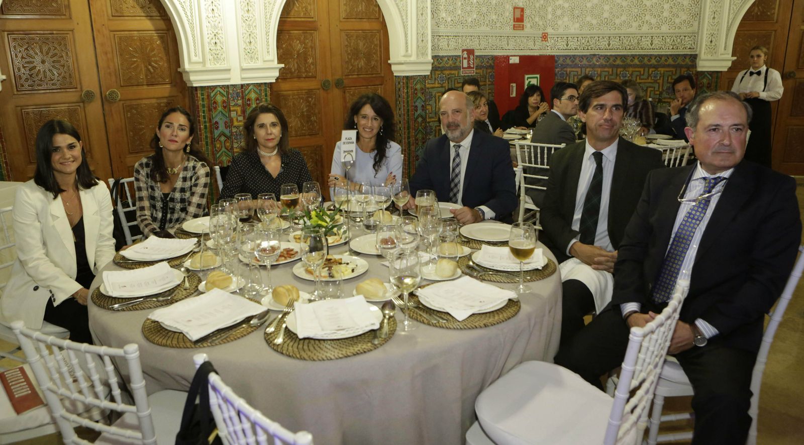 Ángela Martínez, Marián López, Carmen García, Belén Miranda, Ricardo Gil-Toresano, Jorge Molina y José Martín.