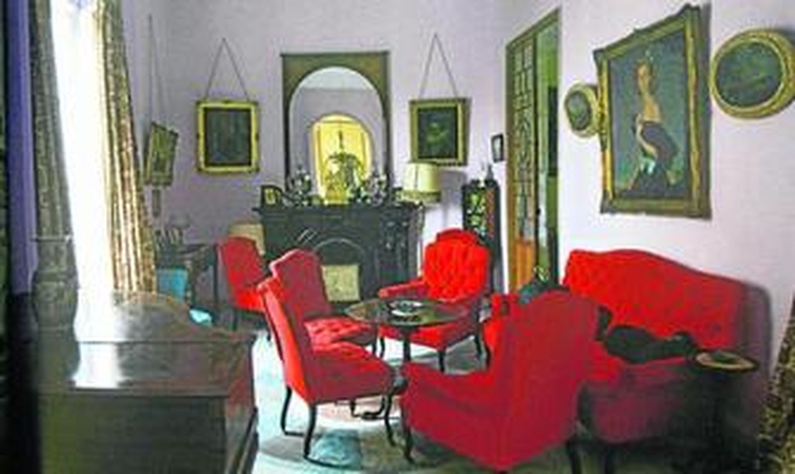 Imagen de la Casa Aramburu, fotografiada para la exposición 'Interiores robados'.