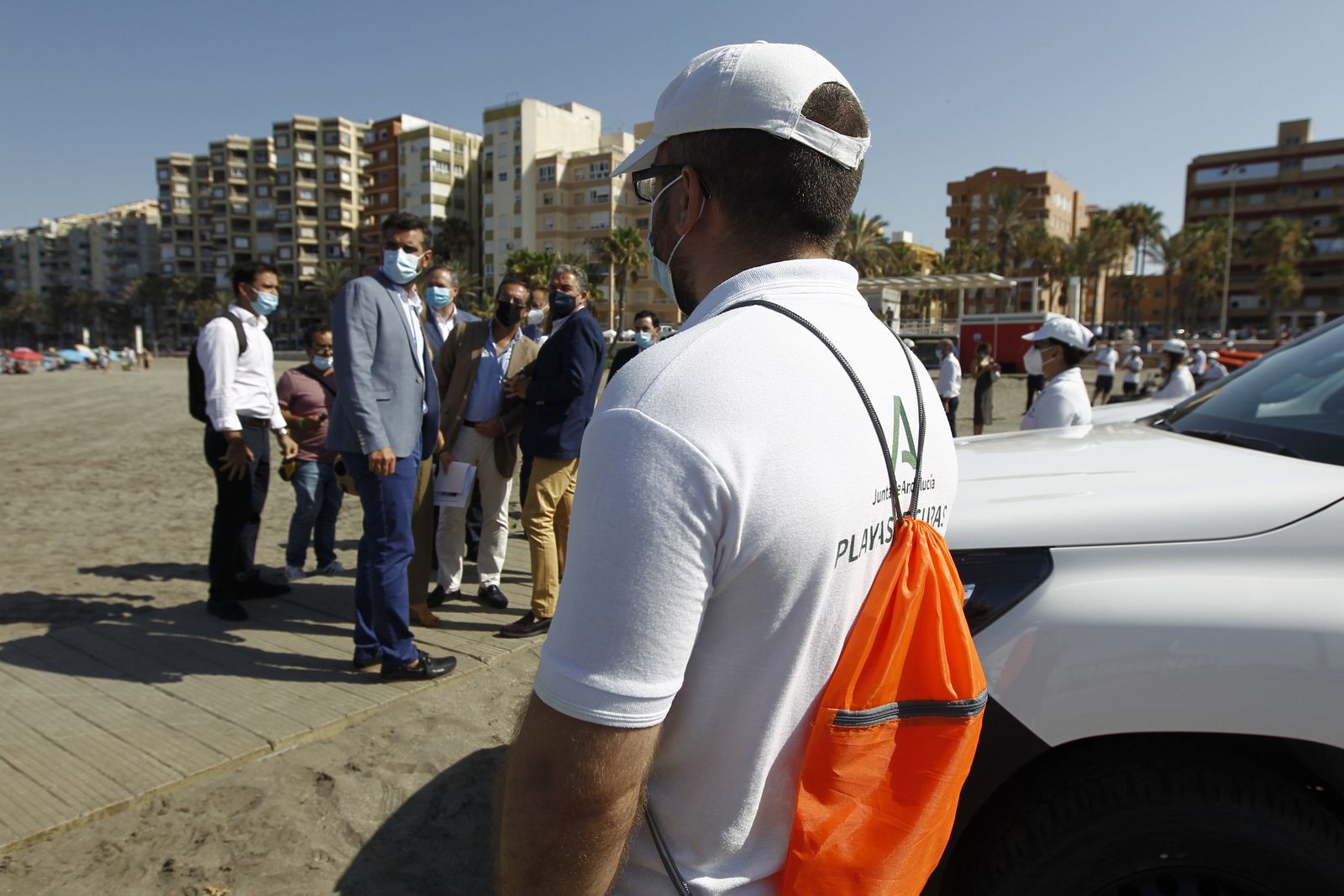 Presentación de vehículos para vigilancia de las playas. Almería