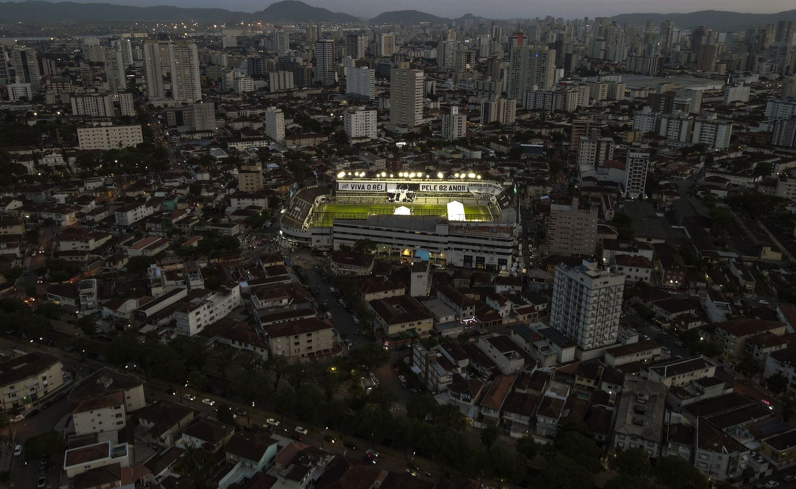 Las fotos del entierro de Pelé