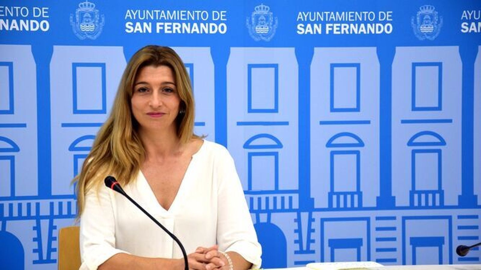 Claudia Márquez, ex delegada de Urbanismo en San Fernando, en una imagen de archivo.