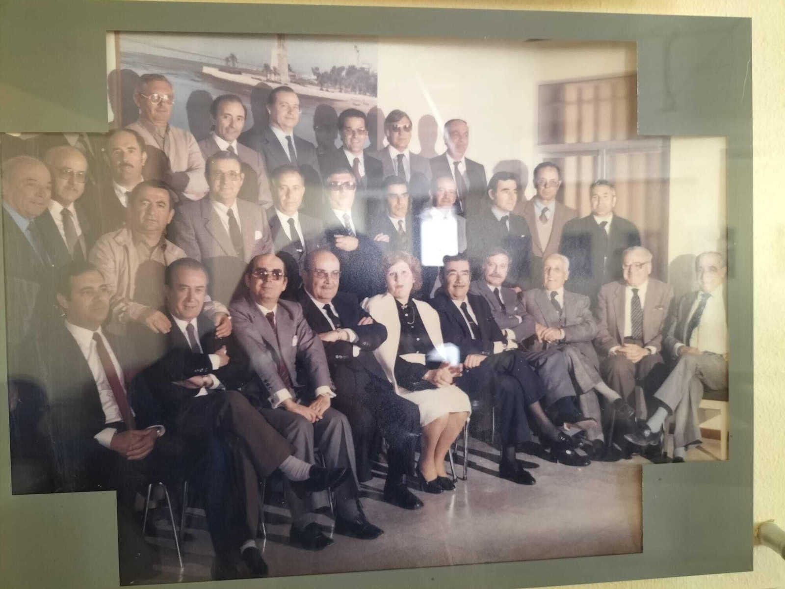 Los fundadores de la FOE en Huelva