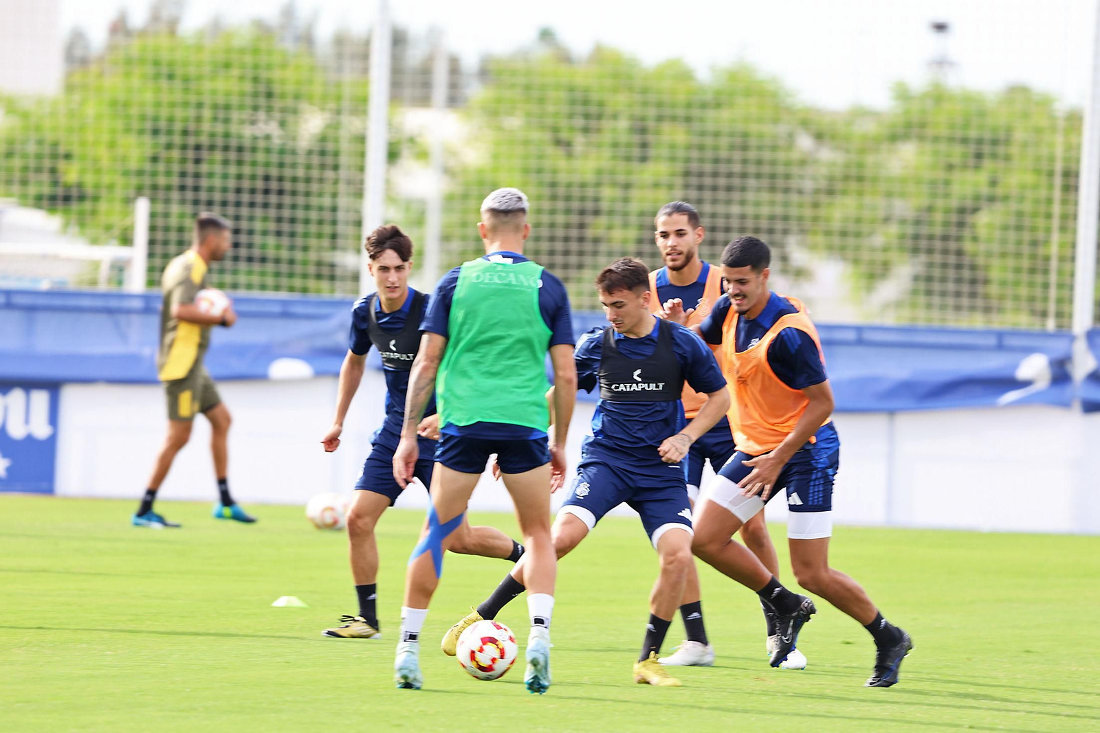 Entrenamiento del Recreativo de Huelva